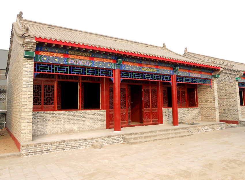 【仿古建筑】江苏酒厂-仿古建筑彩画
