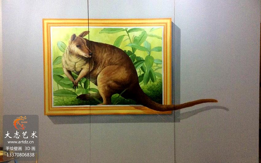 【展览】青岛啤酒节3D画艺术展